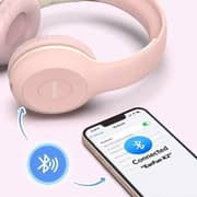 Earfun K2 Kids Wireless Over Ear Headset Pink