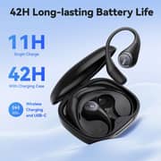 Earfun OpenJump Wireless Earbuds Black