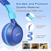 Earfun S1L Wired On Ear Kids Headphones Blue