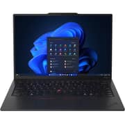 Lenovo ThinkPad X1 Carbon Gen 13 Aura Edition (2026) Copilot+ PC - 2nd Series / Intel Core Ultra 7-258V / 14inch WUXGA / 1TB SSD / 32GB RAM / Shared Intel Arc 140V / Windows 11 Pro / English & Arabic Keyboard / Black / Middle East Version - [21NS00X6GR]