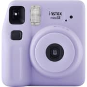 Fujifilm Instax Mini SE Instant Digital Camera Purple Bundle