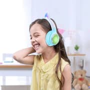 Green Lion GL-400 Kids Wireless Over Ear Headphone Blue
