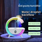 Anti-Gravity Humidifier with Bluetooth Speaker - T00K8