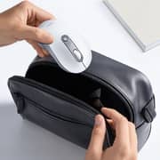 Baseus F02 Ergonomic Wireless Mouse Moon White - B0203302