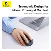 Baseus F02 Ergonomic Wireless Mouse Cosmic Black - B0203203
