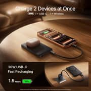 Baseus PicoGo AM52 Ultra-Slim Qi2.2 Magnetic Power Bank 10000mAh Black - E0028Z00