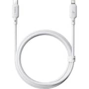 Baseus Silky Type C To IP Cable 1m Moon White - P10377700213-00