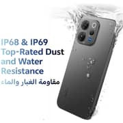 فيفو V70 (256 جيجابايت، 12 جيجابايت) ثنائي الشريحة يدعم 5G لون أسود
