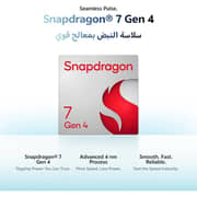 فيفو V70 (512 جيجابايت، 12 جيجابايت) ثنائي الشريحة يدعم 5G لون أسود