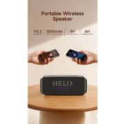 Helix Boom Wireless Bluetooth Speaker Black - FD01