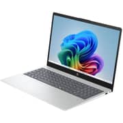 HP OmniBook 3 (2026) Copilot+ PC - AMD Ryzen AI 5-340 / 15.6inch FHD / 1TB SSD / 24GB RAM / Shared AMD Radeon 840M Graphics / Windows 11 Home / English & Arabic Keyboard / Glacier Silver / Middle East Version - [15-FN0008AI]