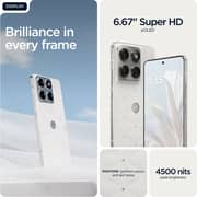 Motorola Edge 70 5G 512GB 12GB RAM Pantone Cloud Dancer Dual Sim Smartphone + Moto Buds Loop Swarovski
