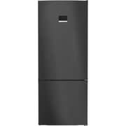 Bosch Series 6 No Frost Bottom Freezer Refrigerator 2 Door 526L Digital Display Black Stainless Steel – KGN76CXEE8