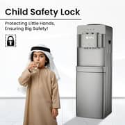 SPJ ABS Top Load Water Dispenser Grey - WDTX-GRCN009