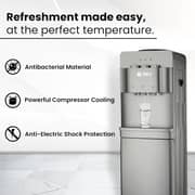 SPJ ABS Top Load Water Dispenser Grey - WDTX-GRCN009