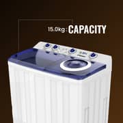 SPJ Semi Automatic Washing Machine 15 kg - TLWTU-15SAM