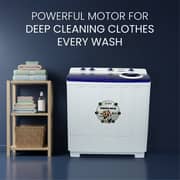 SPJ Semi Automatic Washing Machine 9 kg - TLWTU-10SAM