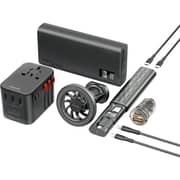 Promate POWERGEAR-PRO 7-in-1 Travel Charging Kit Black