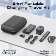 Promate POWERGEAR-PRO 7-in-1 Travel Charging Kit Black