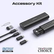Promate POWERGEAR-PRO 7-in-1 Travel Charging Kit Black