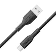 Promate XCORD USB-A To USB-C Cable 2m Black - AC200