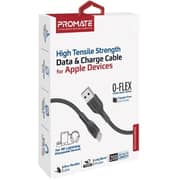 Promate XCORD USB-A To Lightning Cable 2m Black - AI200