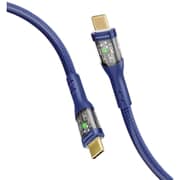 Promate TRANSLINE USB-C to USB-C Cable 2m Navy - CC200