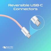 Promate ECOLINE USB-C to USB-C Cable 2m Pink - CC200