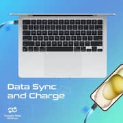 Promate ECOLINE USB-C to USB-C Cable 2m Navy - CC200