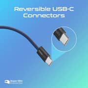 Promate ECOLINE USB-C to USB-C Cable 2m Navy - CC200