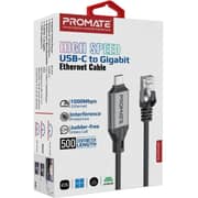 Promate CLINK USB-C to RJ45 Cable 5m Black