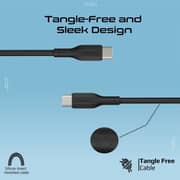 Promate Ultimate USB-C to USB-C Cable Black (Pack of 3) - CABLEKIT-CC