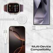 Promate FUSION USB-C to USB-C & Watch Cable 1.4m White