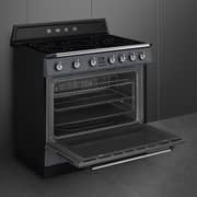 Smeg Victoria 5 Hob Electric Cooker 90cm Slate Grey - TR90IMGR