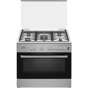 Best Free Standing 5 Burner Gas Hobs Cooker 90x60cm Stainless Steel / Black - BST96TSFC