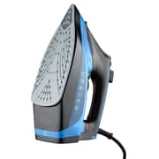 Swiss Pro+ Ceramic Steam Iron 2800 Watt Blue/Black - SPE-SI2800BB
