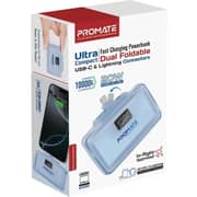 Promate PowerUp Power Bank Blue 10000mAh - 10Duo