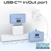 Promate PowerUp Power Bank Blue 10000mAh - 10Duo