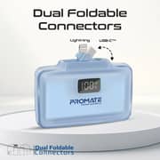 Promate PowerUp Power Bank Blue 10000mAh - 10Duo