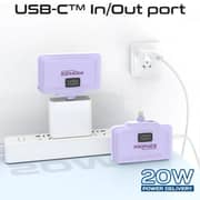 Promate PowerUp Power Bank Purple 10000mAh - 10Duo