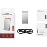 Lenovo PS6S Portable Solid State Drive 1TB USB3.1 Gen 2 Cool Grey - GXB1T57737