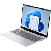 HP OmniBook 7 (2026) AI PC - 2nd Series / Intel Core Ultra 7-255H / 16inch 2K / 1TB SSD / 32GB RAM / 6GB NVIDIA GeForce RTX 4050 GPU / Windows 11 Home / English & Arabic Keyboard / Glacier Silver / Middle East Version - [16-AY0003NE]