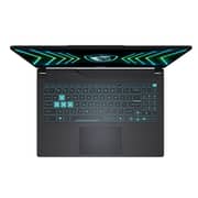 MSI Cyborg 15 Black Edition Gaming (2026) Laptop – 13th Gen / Intel Core i7-13620H / 15.6inch FHD / 512GB SSD / 16GB RAM / NVIDIA GeForce RTX 4050 GPU / Windows 11 Home / English & Arabic Keyboard / Translucent Black / Middle East Version – [A13VE]