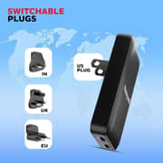 Honeywell Zest Ultra-Thin GaN 45W Wall Charger Black - HC000074
