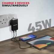 Honeywell Zest Ultra-Thin GaN 45W Wall Charger Black - HC000074