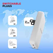 Honeywell Zest Ultra-Thin GaN 65W Wall Charger White - HC000077