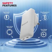 Honeywell Zest Ultra-Thin GaN 65W Wall Charger White - HC000077