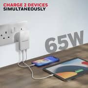 Honeywell Zest Ultra-Thin GaN 65W Wall Charger White - HC000077