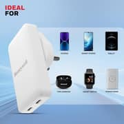Honeywell Zest Ultra-Thin GaN 65W Wall Charger White - HC000077