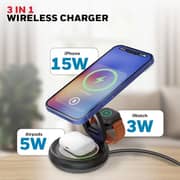 Honeywell Zest Trio Wireless Charger Grey - HC000083